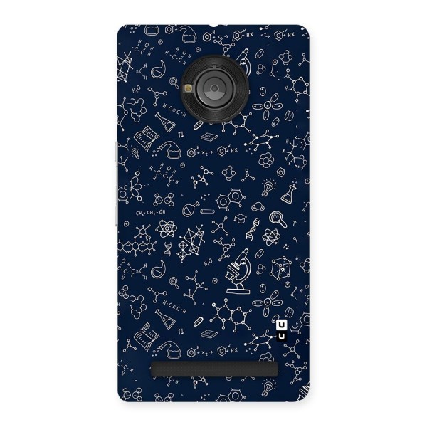 Chemistry Doodle Art Back Case for Yu Yuphoria