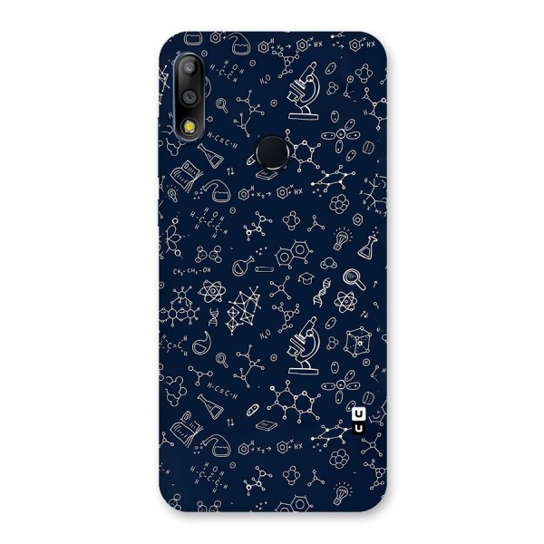 Chemistry Doodle Art Back Case for Zenfone Max Pro M2