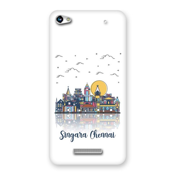 Chennai City Back Case for Canvas Hue 2 A316