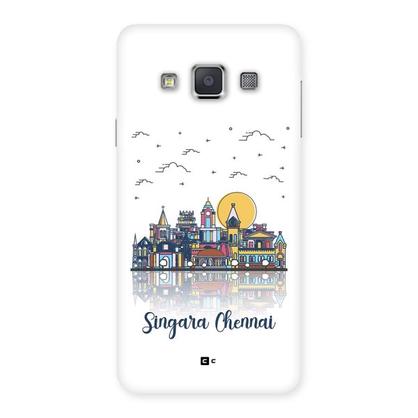 Chennai City Back Case for Galaxy A3