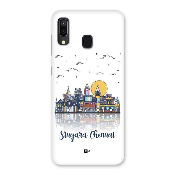 Chennai City Back Case for Galaxy A30