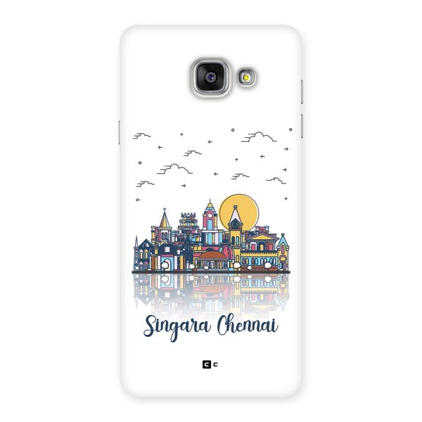 Chennai City Back Case for Galaxy A7 (2016)