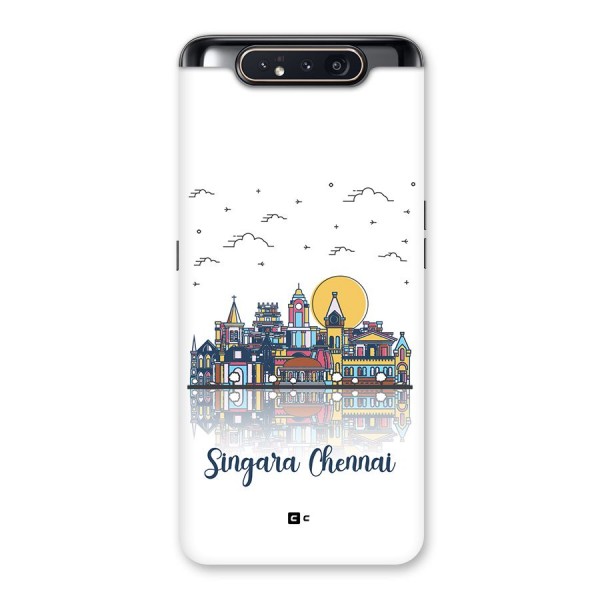 Chennai City Back Case for Galaxy A80