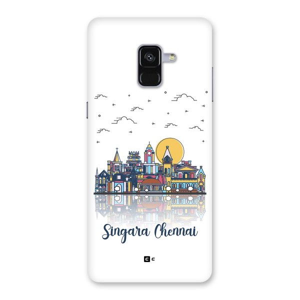 Chennai City Back Case for Galaxy A8 Plus