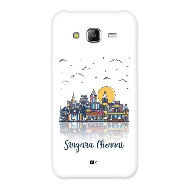 Chennai City Back Case for Galaxy J5