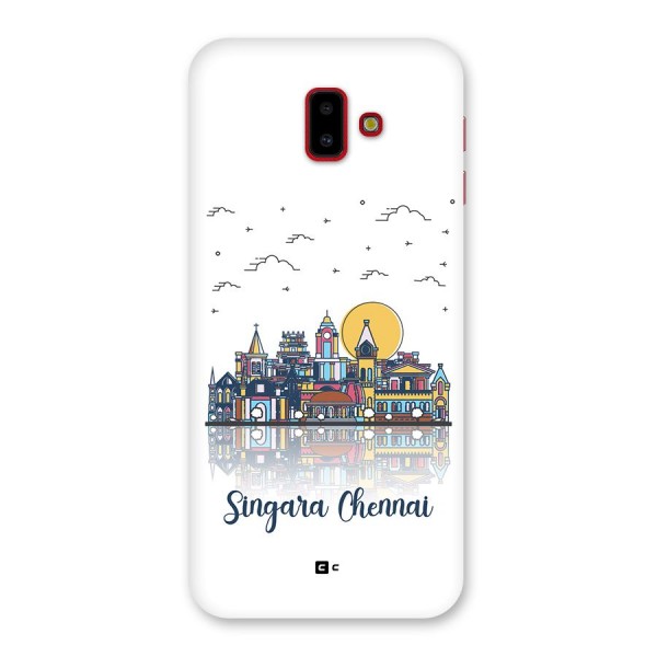 Chennai City Back Case for Galaxy J6 Plus