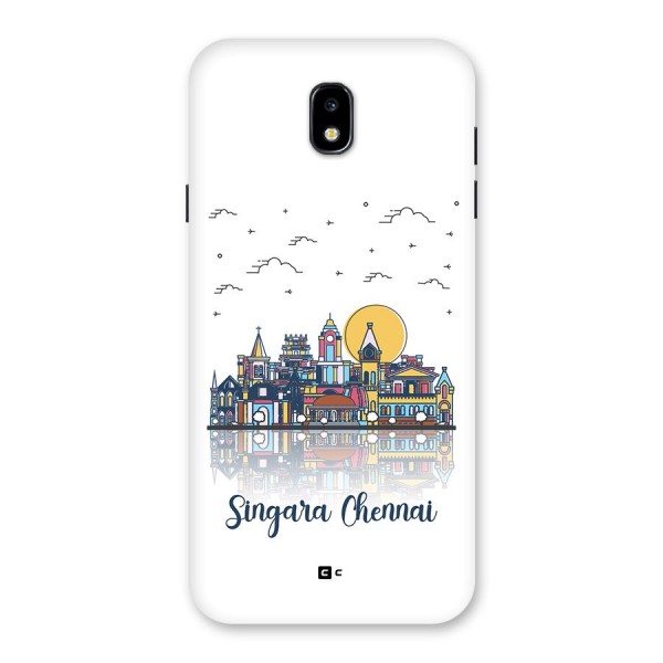 Chennai City Back Case for Galaxy J7 Pro