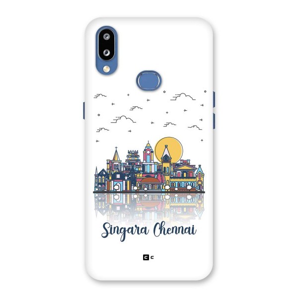 Chennai City Back Case for Galaxy M01s