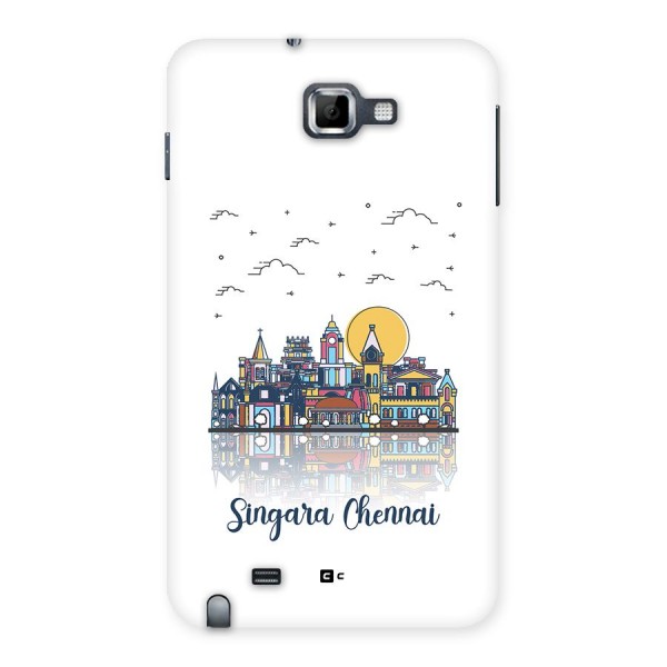 Chennai City Back Case for Galaxy Note