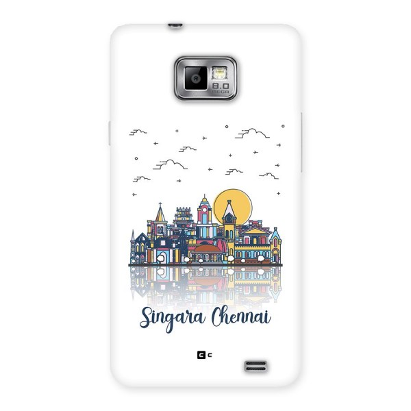 Chennai City Back Case for Galaxy S2