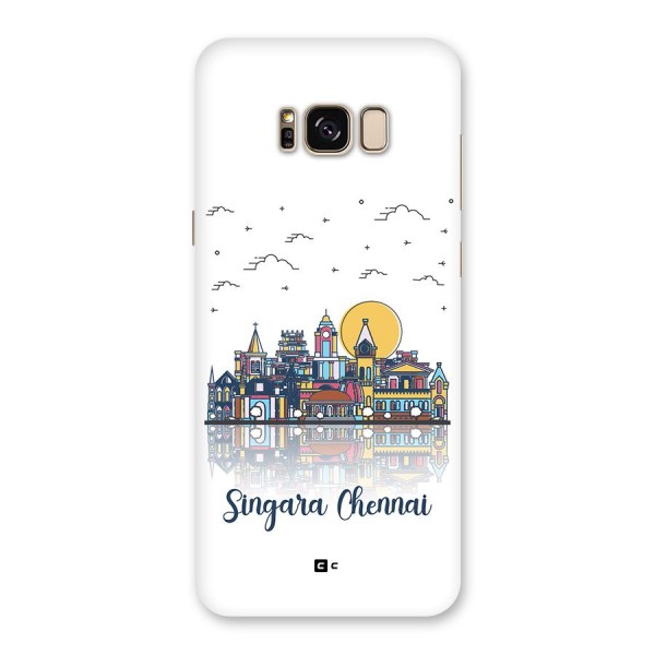 Chennai City Back Case for Galaxy S8 Plus