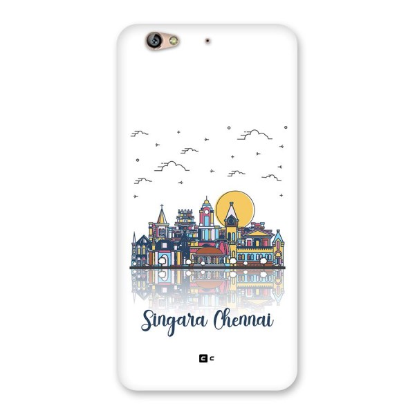 Chennai City Back Case for Gionee S6