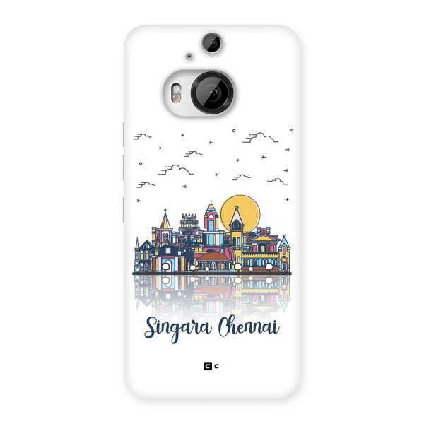 Chennai City Back Case for HTC One M9 Plus