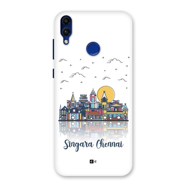 Chennai City Back Case for Honor 8C