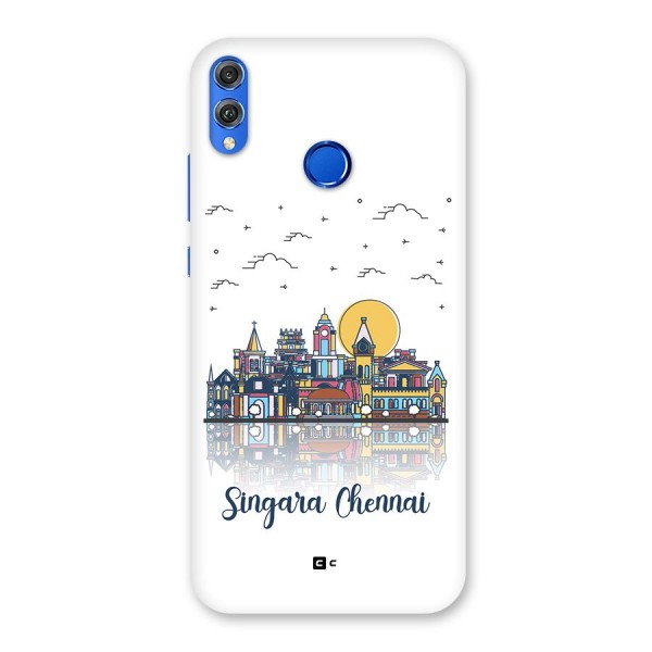 Chennai City Back Case for Honor 8X