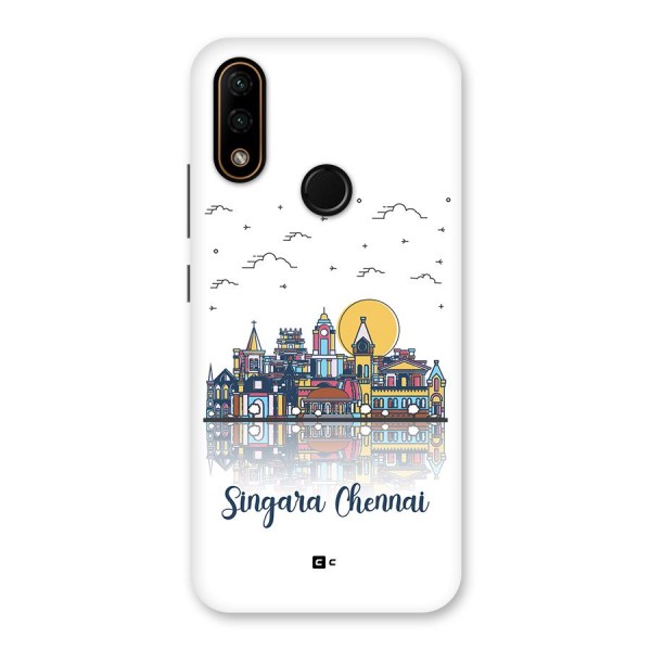 Chennai City Back Case for Lenovo A6 Note