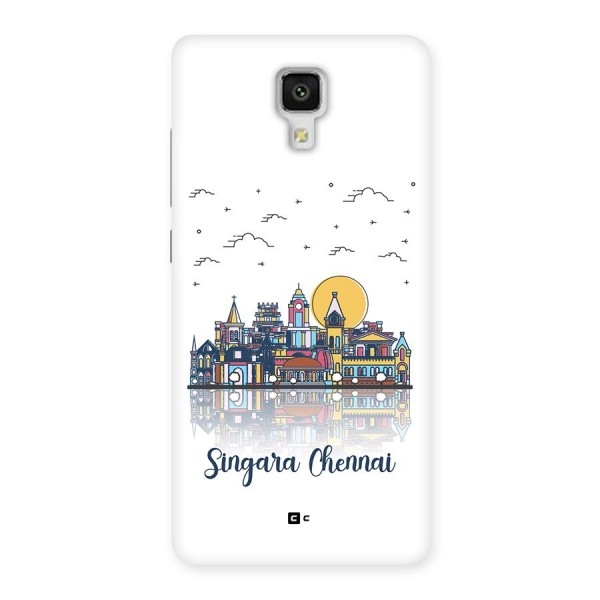 Chennai City Back Case for Mi4