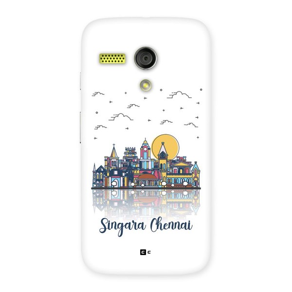 Chennai City Back Case for Moto G