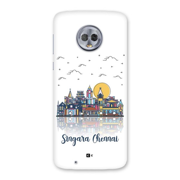 Chennai City Back Case for Moto G6