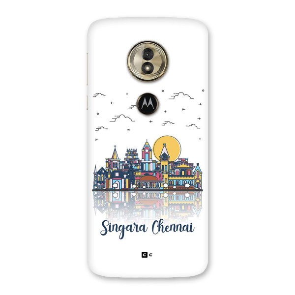 Chennai City Back Case for Moto G6 Play