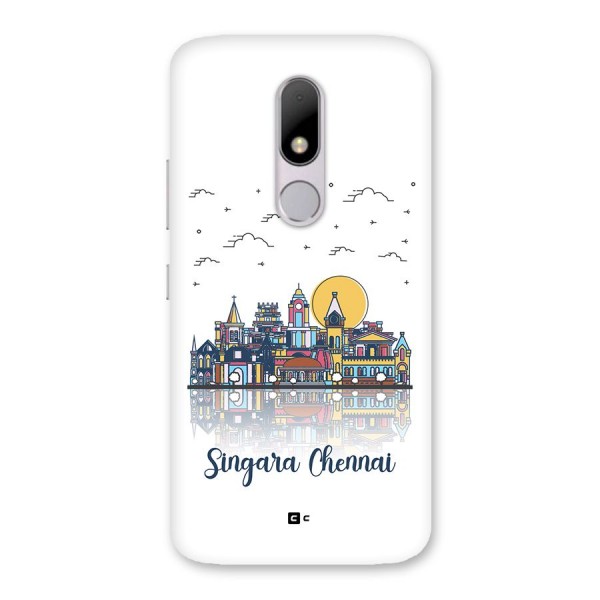 Chennai City Back Case for Moto M