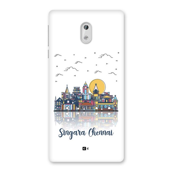 Chennai City Back Case for Nokia 3