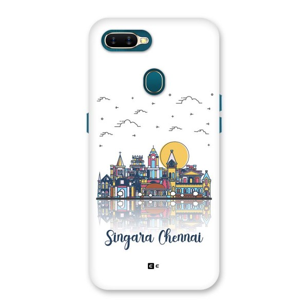 Chennai City Back Case for Oppo A11k