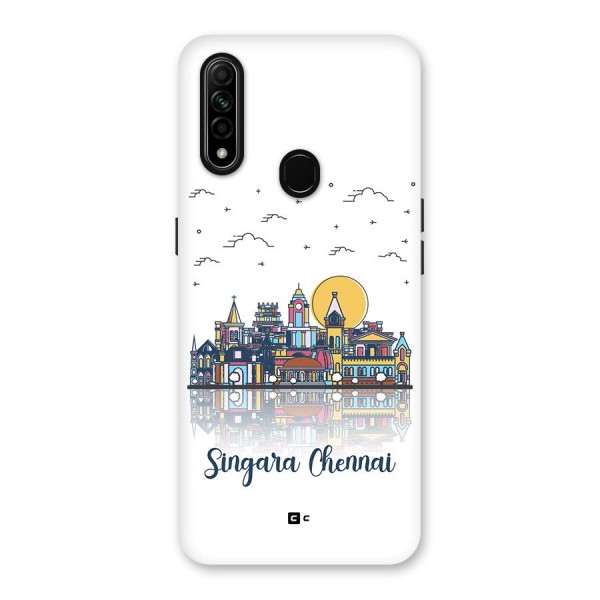 Chennai City Back Case for Oppo A31