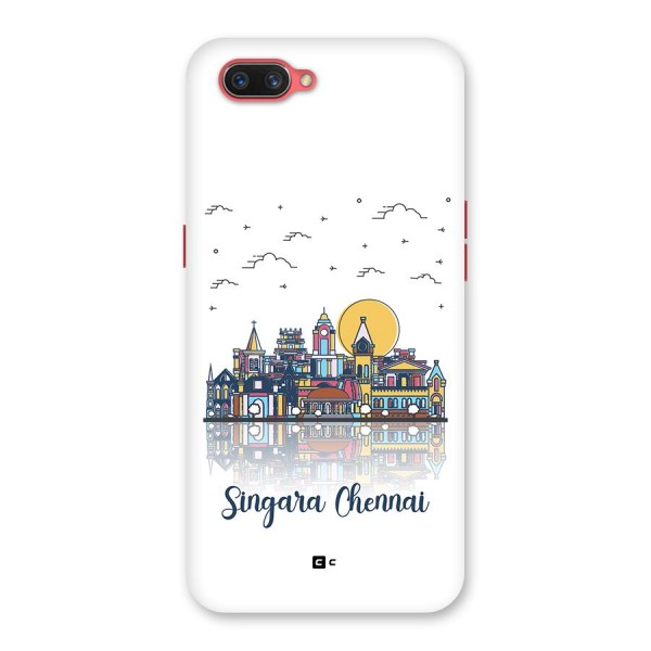 Chennai City Back Case for Oppo A3s