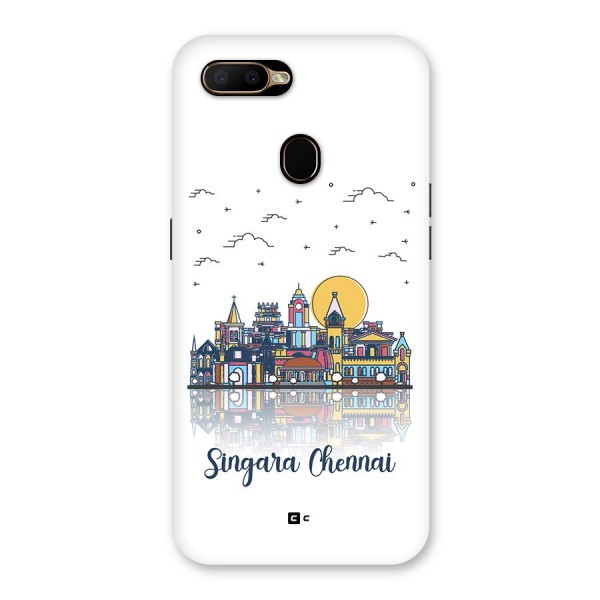 Chennai City Back Case for Oppo A5s