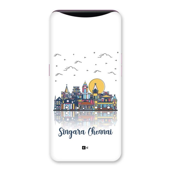 Chennai City Back Case for Oppo Find X