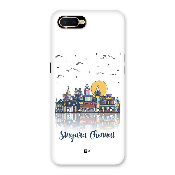 Chennai City Back Case for Oppo K1