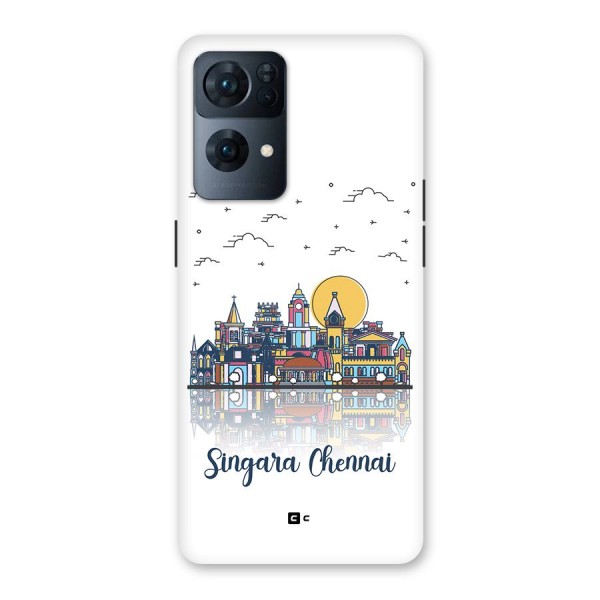 Chennai City Back Case for Oppo Reno7 Pro 5G