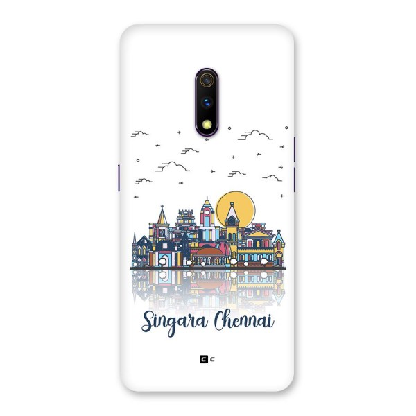 Chennai City Back Case for Realme X