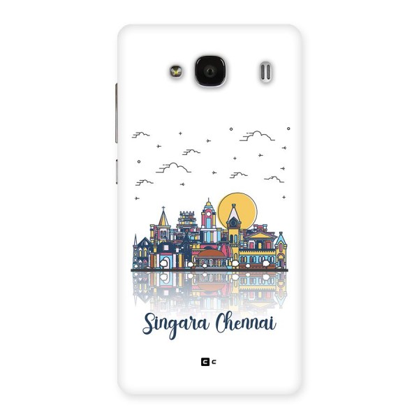 Chennai City Back Case for Redmi 2s