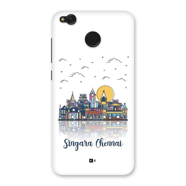 Chennai City Back Case for Redmi 4