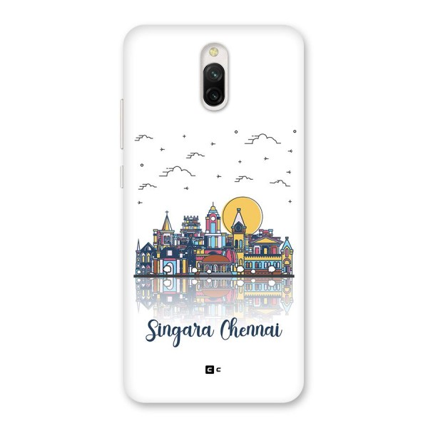 Chennai City Back Case for Redmi 8A Dual