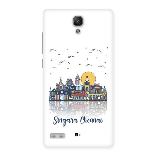 Chennai City Back Case for Redmi Note