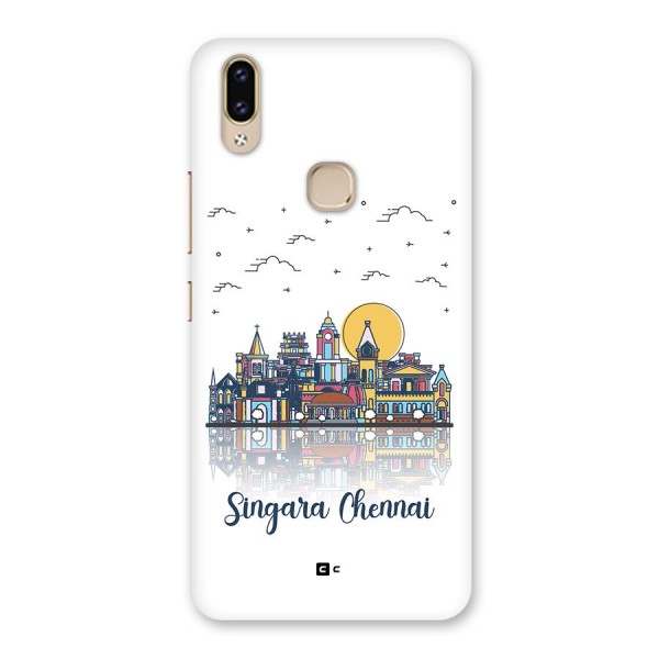 Chennai City Back Case for Vivo V9