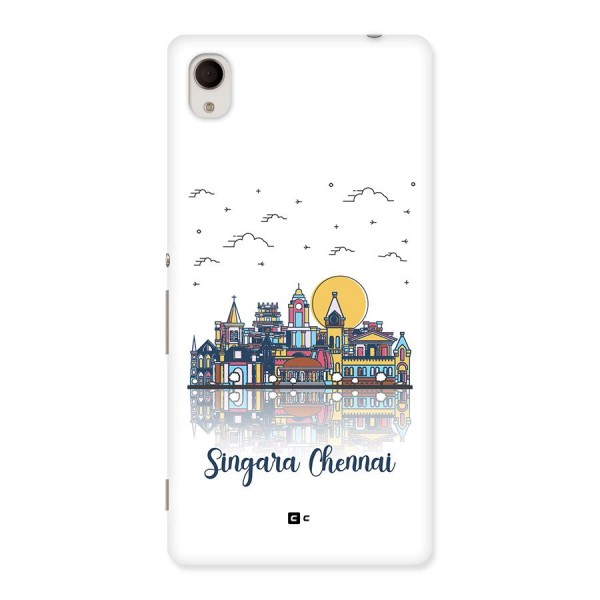 Chennai City Back Case for Xperia M4