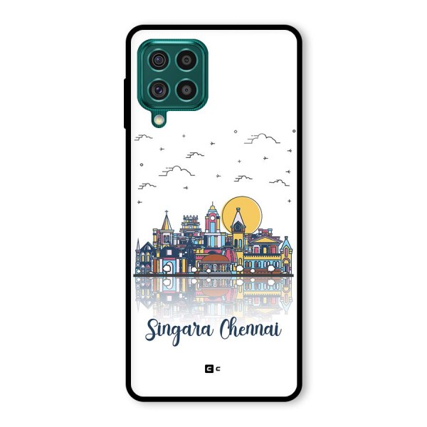 Chennai City Glass Back Case for Galaxy F62