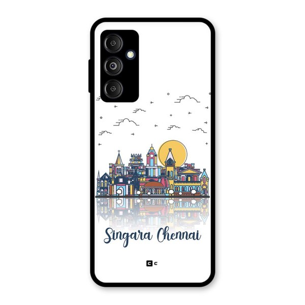 Chennai City Glass Back Case for Galaxy M14 5G