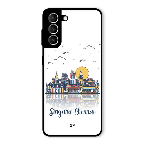Chennai City Glass Back Case for Galaxy S21 5G