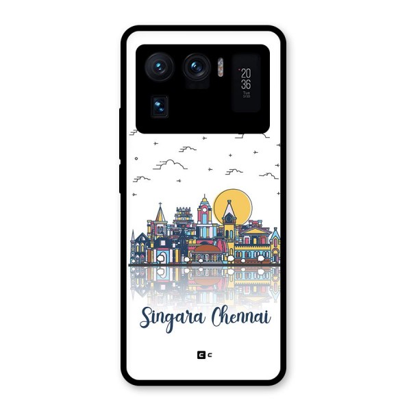 Chennai City Glass Back Case for Mi 11 Ultra