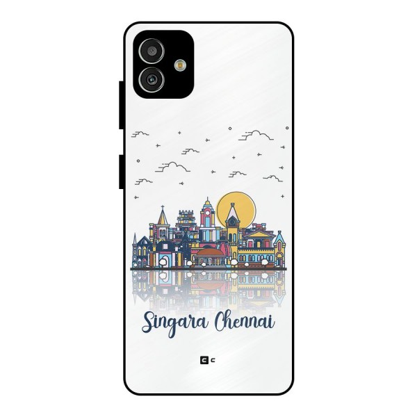 Chennai City Metal Back Case for Galaxy M13 5G