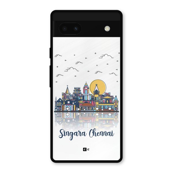 Chennai City Metal Back Case for Google Pixel 6a