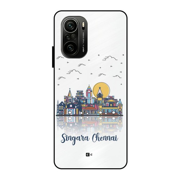 Chennai City Metal Back Case for Mi 11X Pro