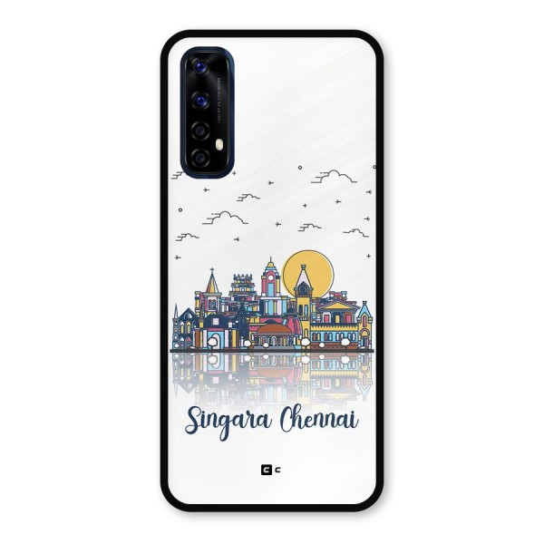 Chennai City Metal Back Case for Realme 7