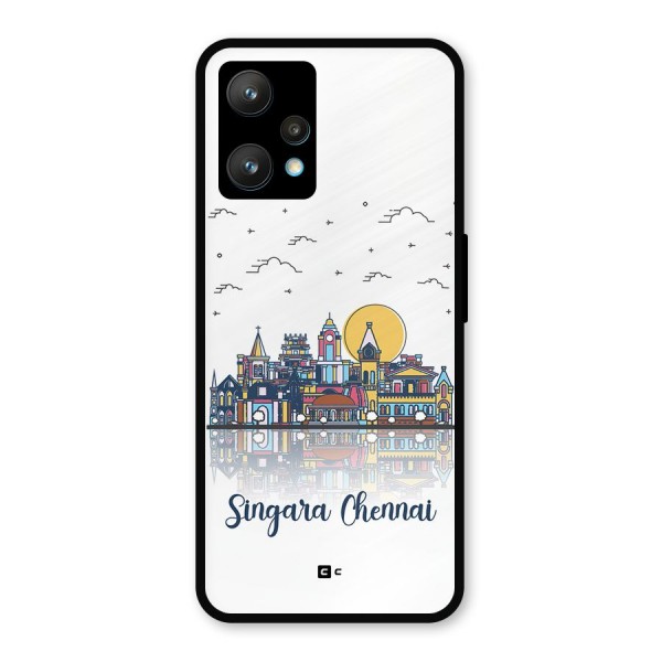 Chennai City Metal Back Case for Realme 9