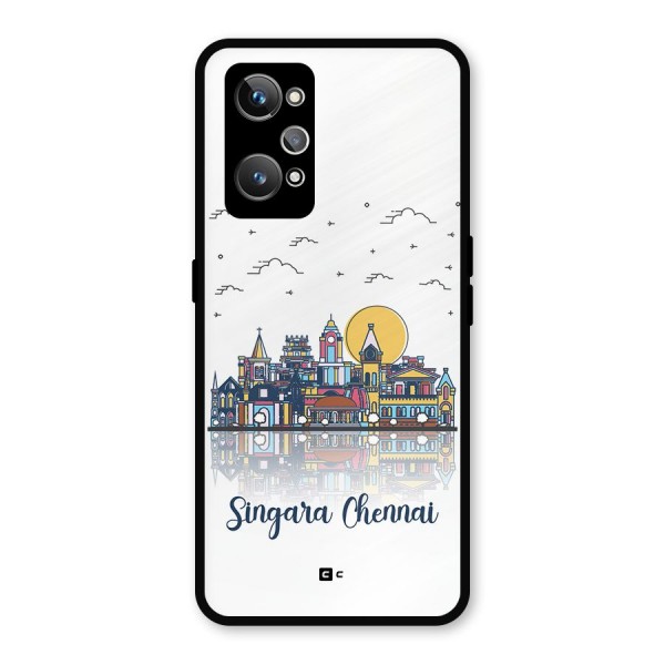 Chennai City Metal Back Case for Realme GT Neo 3T